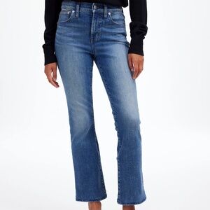 Madewell Kick Out Crop Jeans Size 28